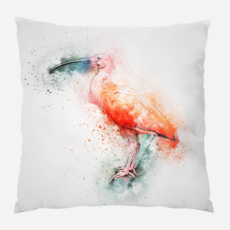 Coussin de jeté ibis Edmundson, Microsuède, Intérieur