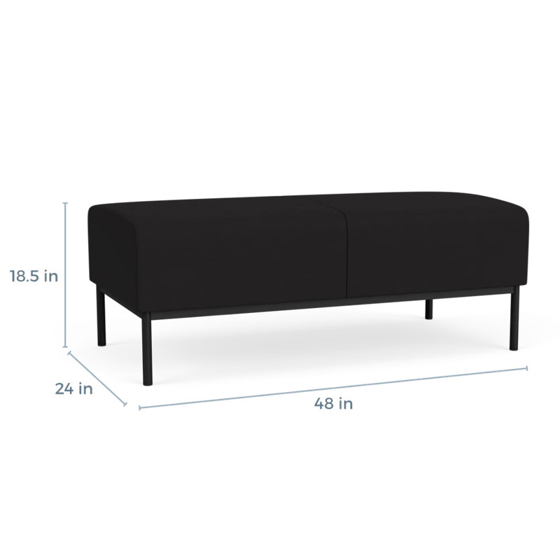 Banc de réception Darsey, Noir, Visite libre noire