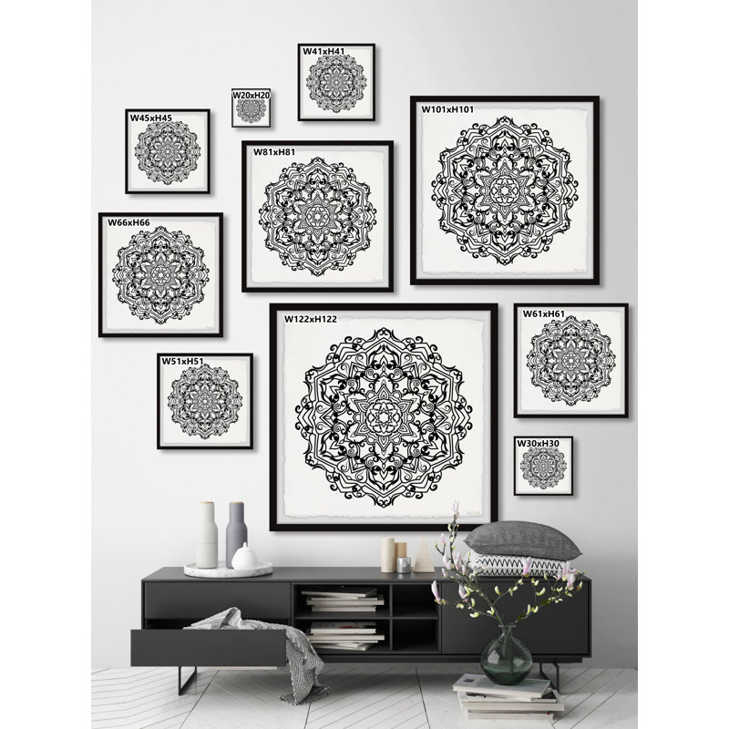 Everything Works - Single Picture Frame Painting, 81cm H x 81cm W x 3.81cm D