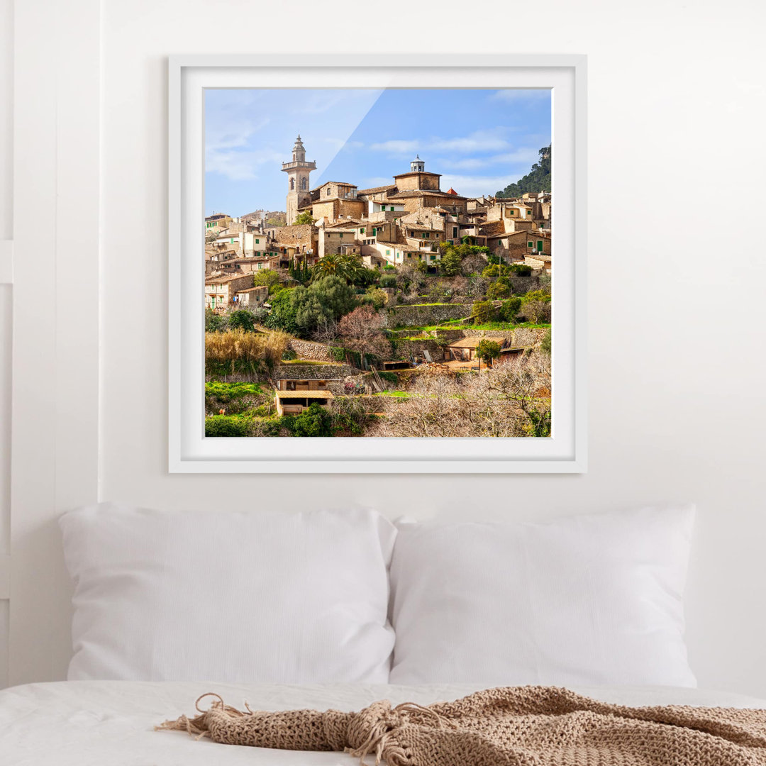 Gerahmter Fotodruck Rural Valldemossa