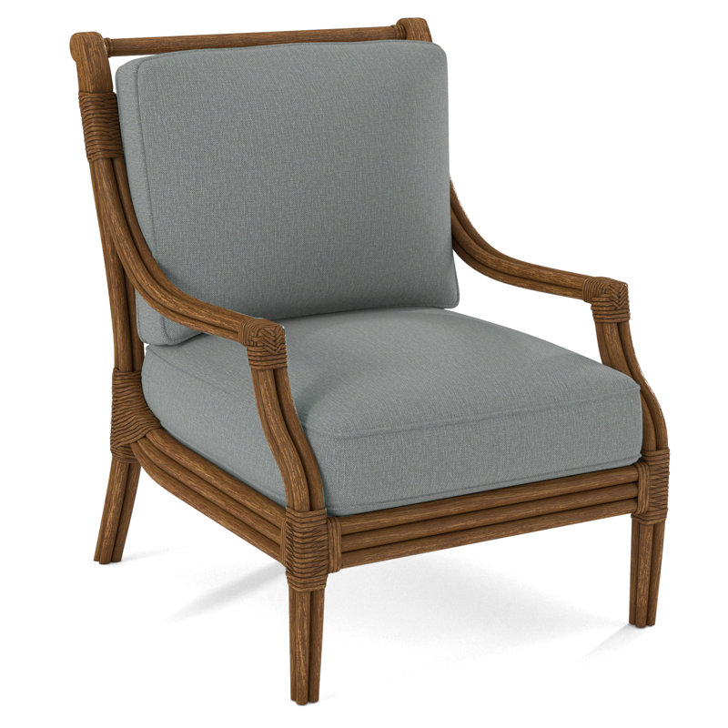Fauteuil l 32 po Inveron, La Havane, Tissu performance bleu clair 0851-55