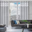 Turan Semi Sheer Curtains Single Panel