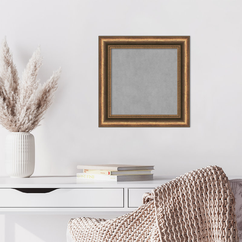 Tableau magnétique magnétique en métal, H 16 po x l 16 po x P 1 po