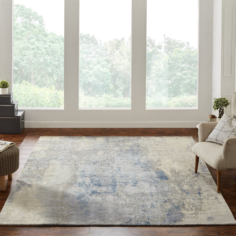 Abstract Area Rug, Rectangle 8' x 10'