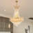 14-light Dimmable Luxrious Gold Crystal Chandelier