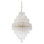 20 - Light Glass LED Chandelier