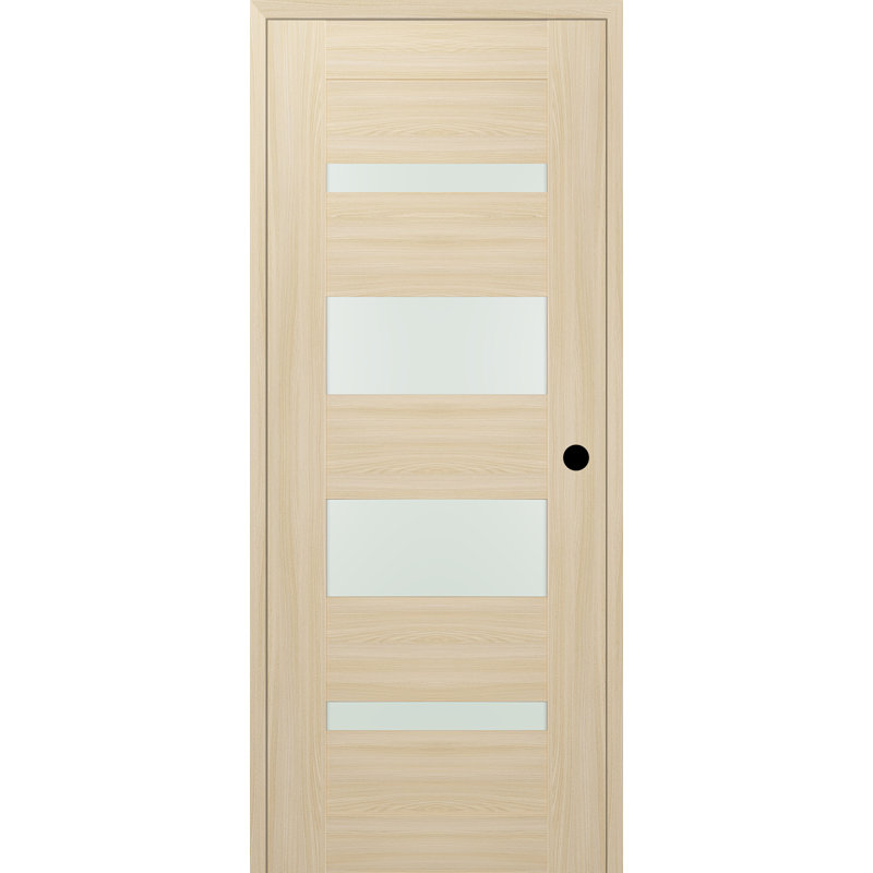 Porte battante intérieure Avon 07-01 DIY-FRIENDLY, 17,75 po x 79,37 po, Frêne de la loire, Gauche