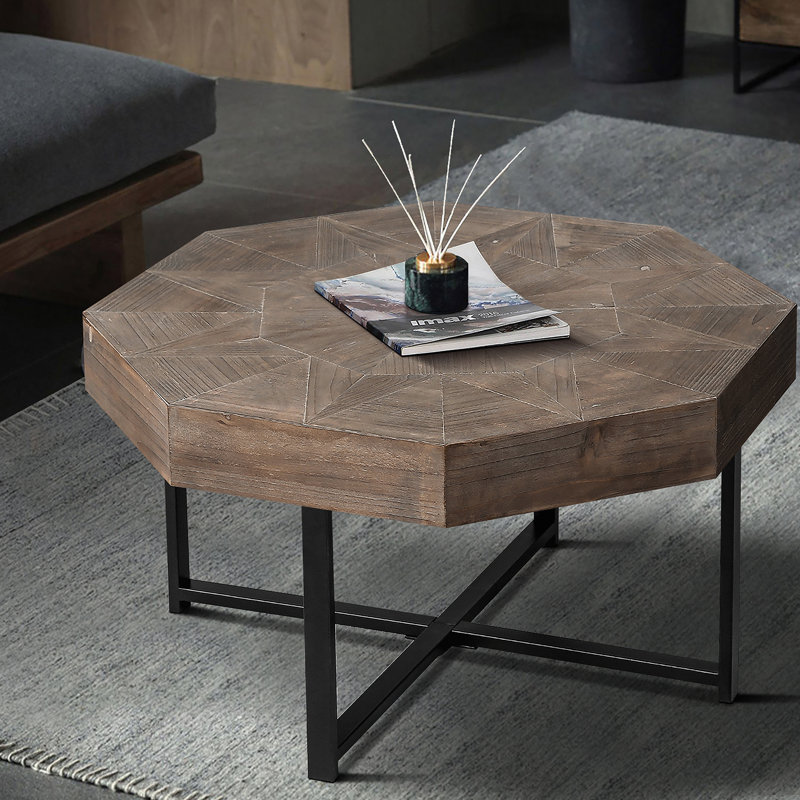 Plateau de table en bois 30 po, Brun antique