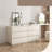 Simple retractable dresser vanity cabinet-106257911