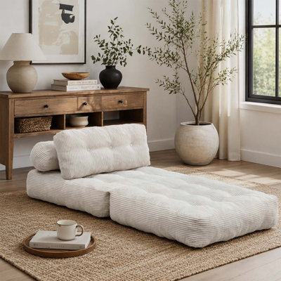 Fauteuil convertible avec coussin