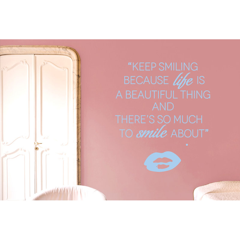Wall Decal, Large, Light Blue