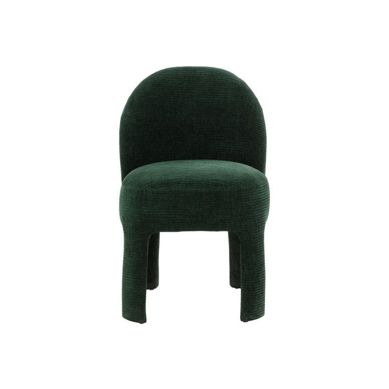 Upholstered Dining Chair, Green