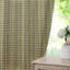 Fabdivine Window Floral Thick Linen Brown Hook Curtain 27x108 Inches, Handmade Block Print with Pleated Pinch Two-Side Panels for Elegant Blackout for Farmhouse, Patio, Home Decorative, Garud-651438185