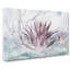 Wild Aloe Vera Succulent in Abstract - Wrapped Canvas-55302906