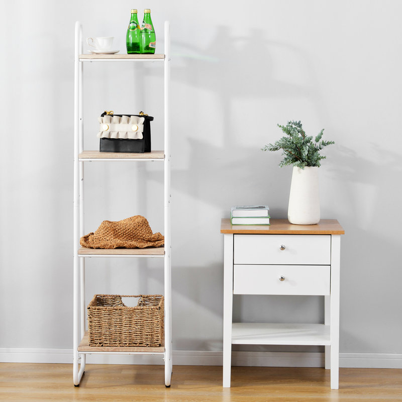 Mishler 104cm Clothing Rack, White