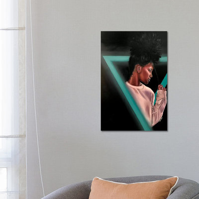 Modeled Behavior by Stina Aleah - Wrapped Canvas Print