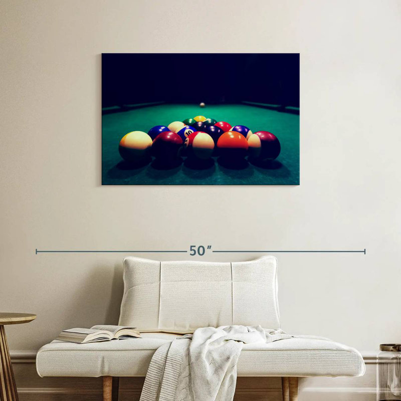 Senne Billiard Balls, 24" H x 36" W