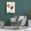 Art mural sur toile tendue - Art mural pour dessin de salon, de chambre à coucher ou de bureau de June Erica Vess - 14 x 19