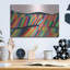 «Rainbow Fields II» par Regina Moore, art mural en métal-766742969