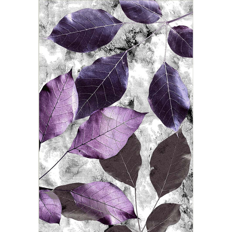 Luxurious Woven Carpet, 2.6 x 4.0 ft | 100% Polyester, 650 g/m², 8 mm Pile Height | Antibacterial, Non-Slip Underside | Machine Washable & Easy Care | Perfect for Home Decor, Living Room & Bedroom