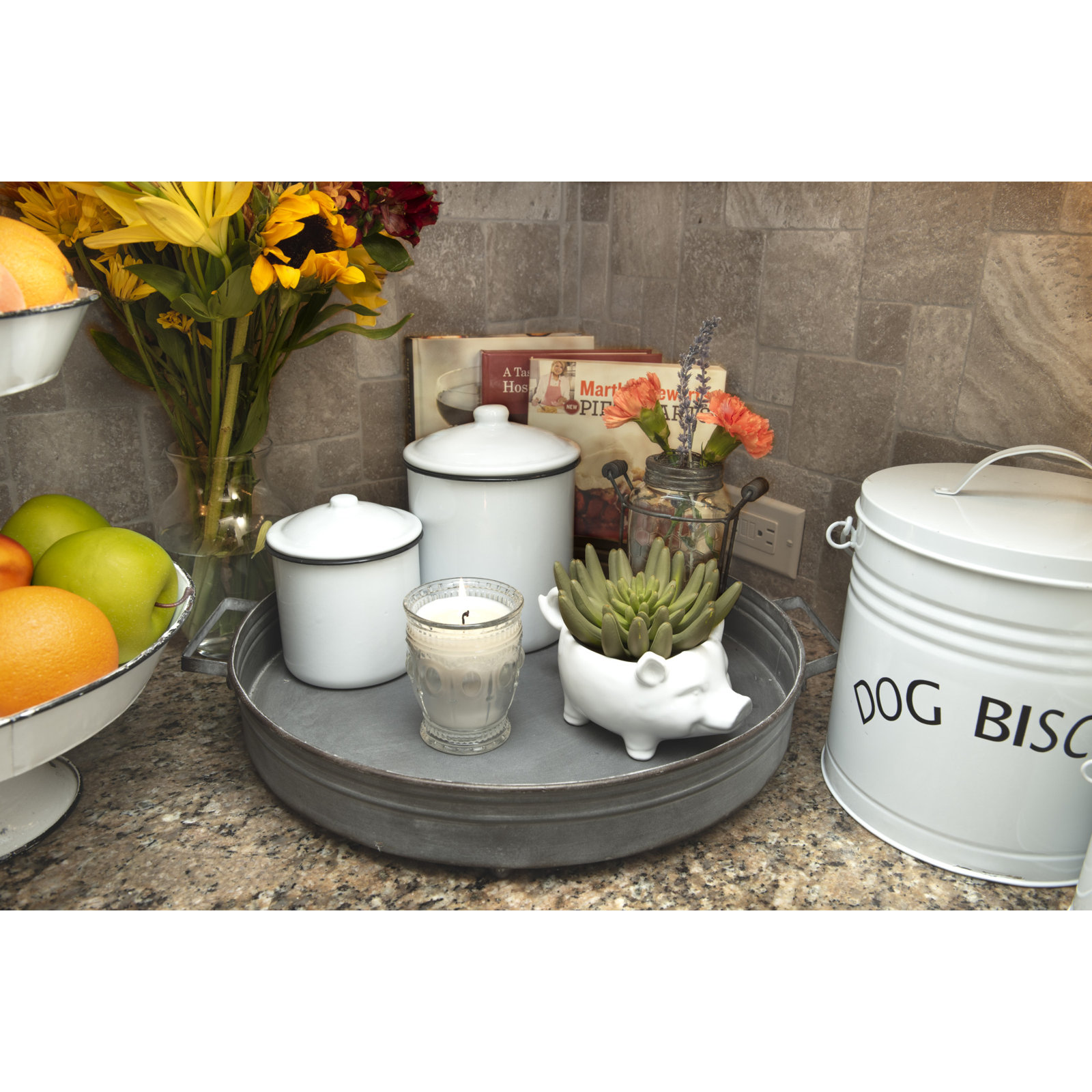 Metal Canister - Set of 2