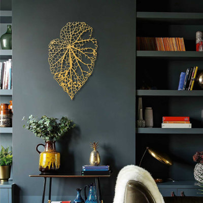 Metal Leaf Wall Decor