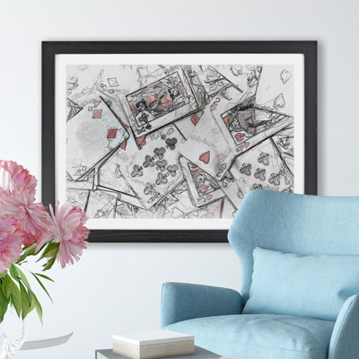 Deck of Cards - Framed Print