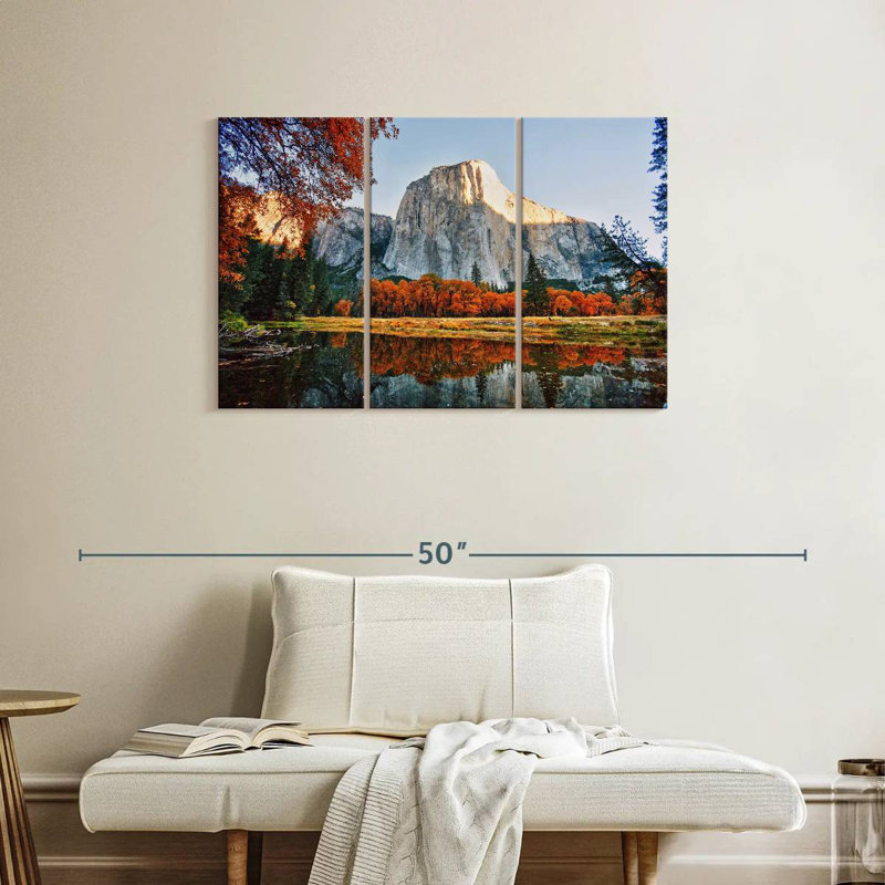 Soleil d'automne Alvord Yosemite, H 24 po x l 38 po