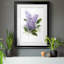 «Lilac Romance II» par J Paul - reproduction d'art encadrée-1692276075-1692276076