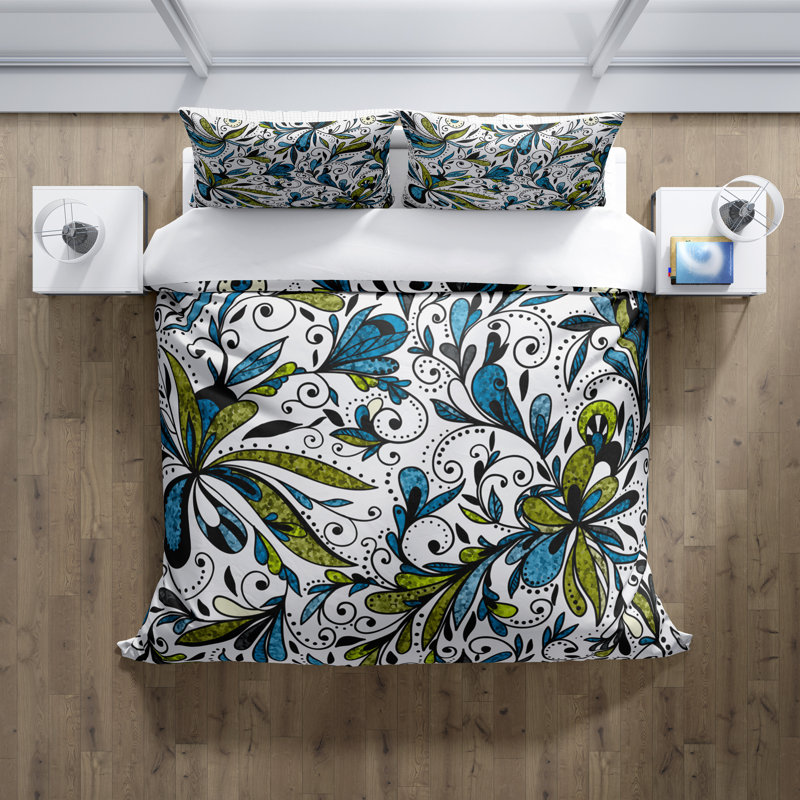 Ensemble de housse de couette à paillettes , Housse de couette grand + 2 taies décoratives