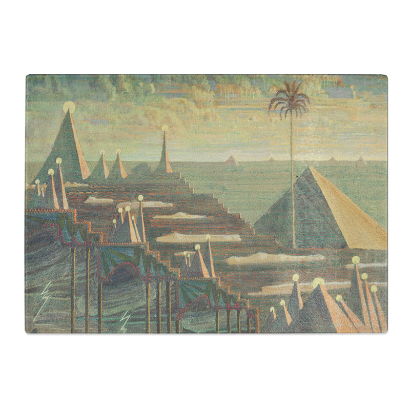 Allegro Vol.1 by Mikalojus Konstantinas Chopping Board, 0.4cm H x 20cm W x 29cm L