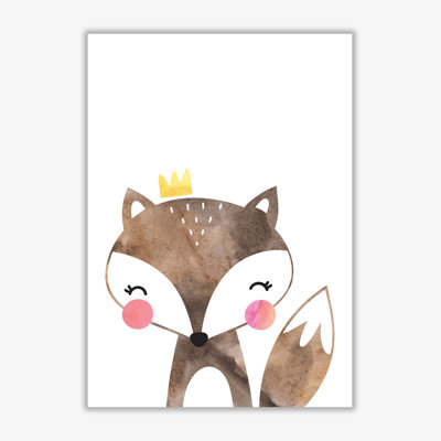 Scandi Brown Fox - Painting