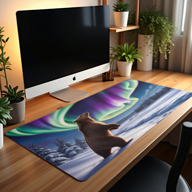 Polyester Desk Pad, 31.5x15.5