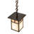 Aubie 1 - Light Square/Rectangle Pendant