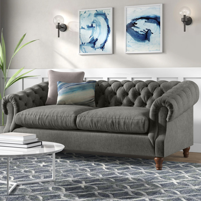 Elisha 2 Seater Sofa Bed, Standard, Light Brown, Standard