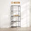 161cm H x 79cm W Metal Bookcase