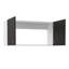 Wall Cabinet Toran, Two Shelves, Double Door-1380257935