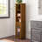 Yarissa 17" W x 65" H x 13.5" D Free-Standing Linen Cabinet