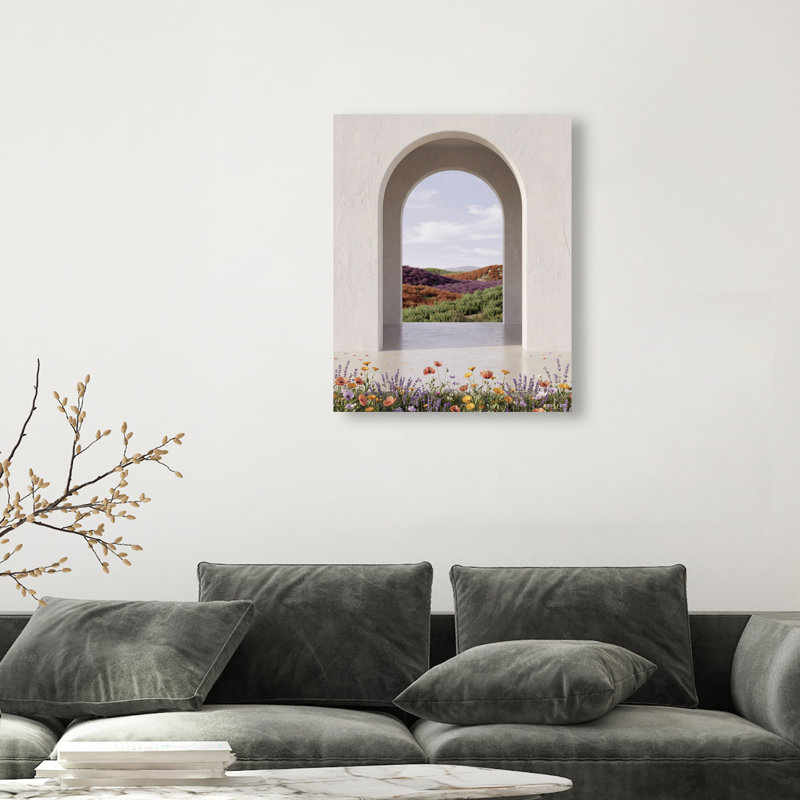Window To Paradise Print by Oliver Gal, 24"H x 30"W, Gallery Wrapped