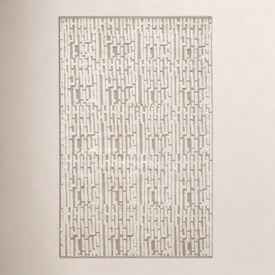 Gates Hand-Knotted Geometric Wool Rug