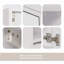 Cheree W 600mm H Surface Frameless Medicine Cabinet Mirror 3 Adjustable-1921381638