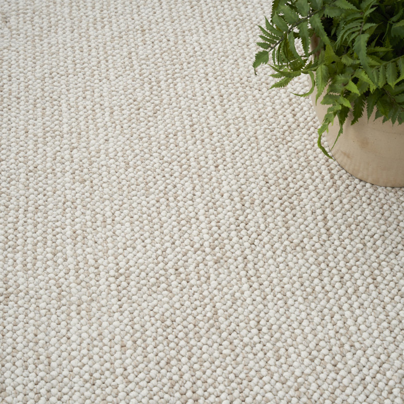 Tapis Bagby, Ivoire/beige, Rond 8 pi
