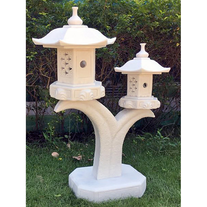 Double Cantilever Pagoda, White