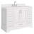Stafford 48.25 " W Freestanding Standard Free Standing 1 Single Vanity Bathroom Vanity With Carrara Quartz Top-138338158-94668871