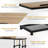 Peralez Solid Wood Top End Table-742287080