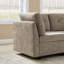 Canapé modulaire en chenille avec console de rangement Chenille-120142546