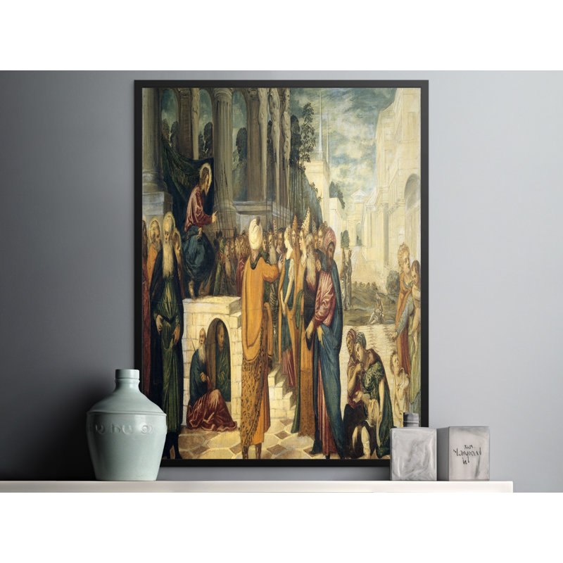 Mariami 1 Piece Floater Frame Wall Art, 24x36