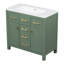 Meuble-lavabo simple 36,01 avec comptoir