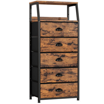 Japhet 5 Drawer Storage Drawer