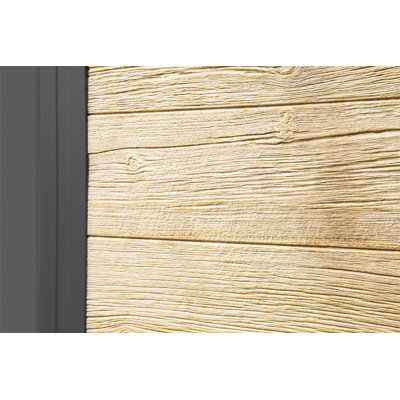 Ironwood Steel Hybrid Shed Kit 10 x 12 ft. Galvanized Anthracite